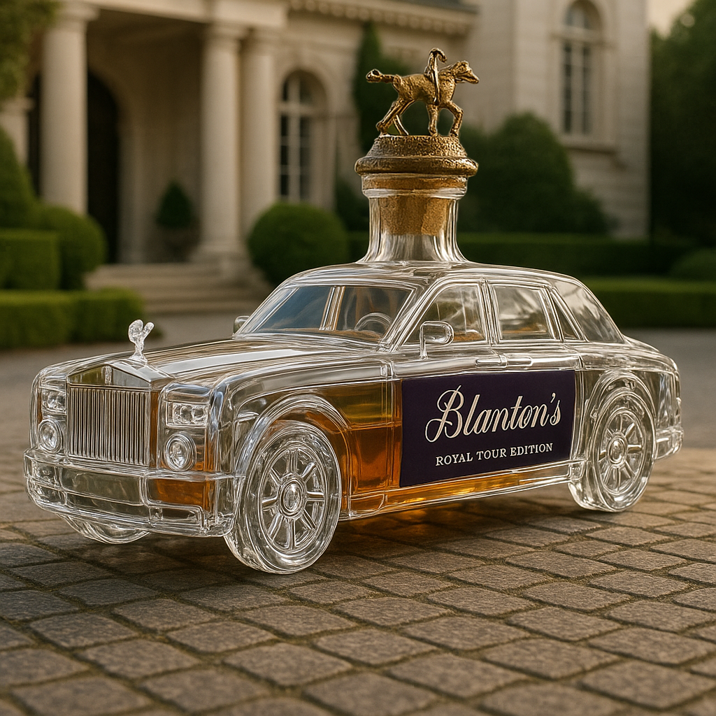 Rolls-Royce Whiskey Bottle
