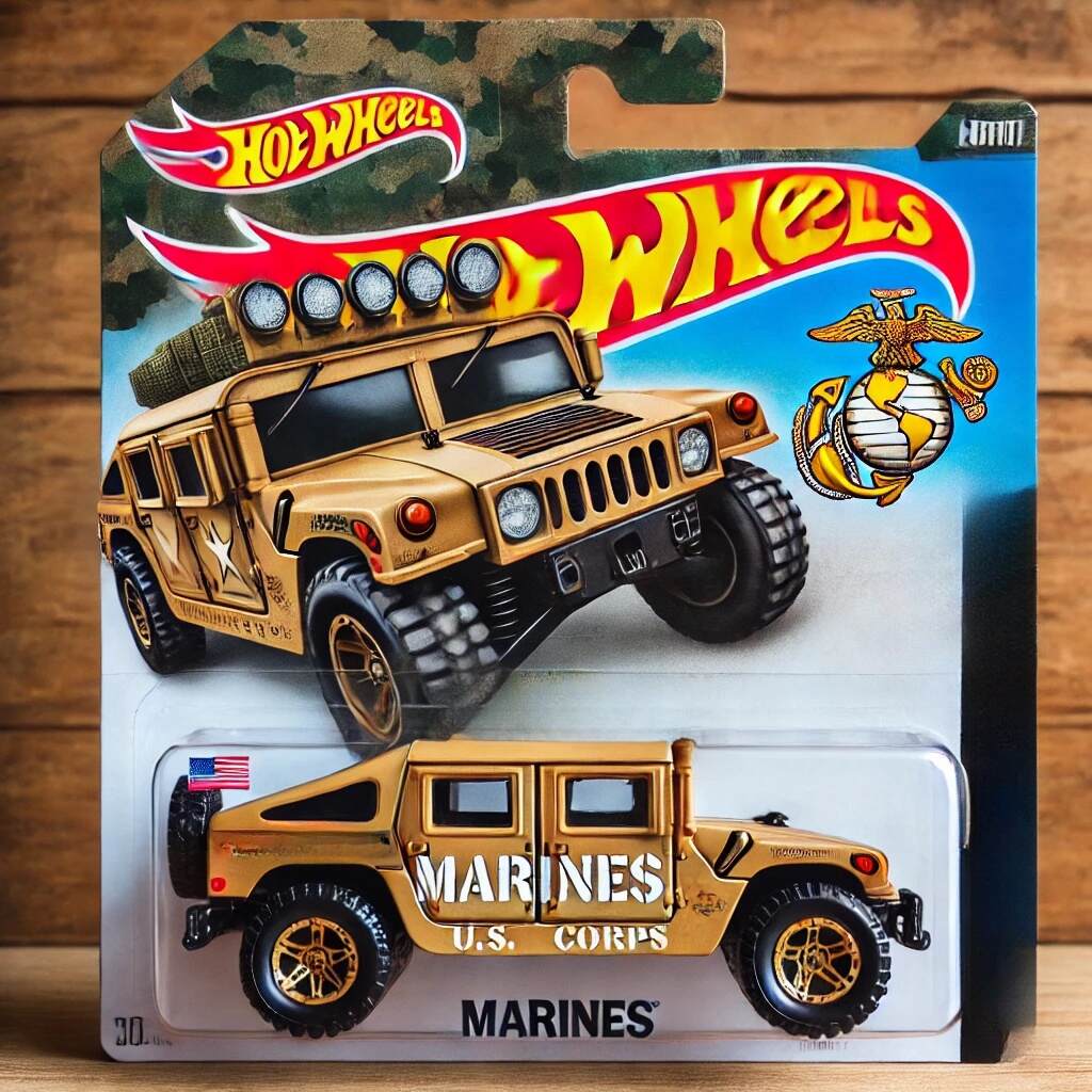 U.S. Military Hot Wheels