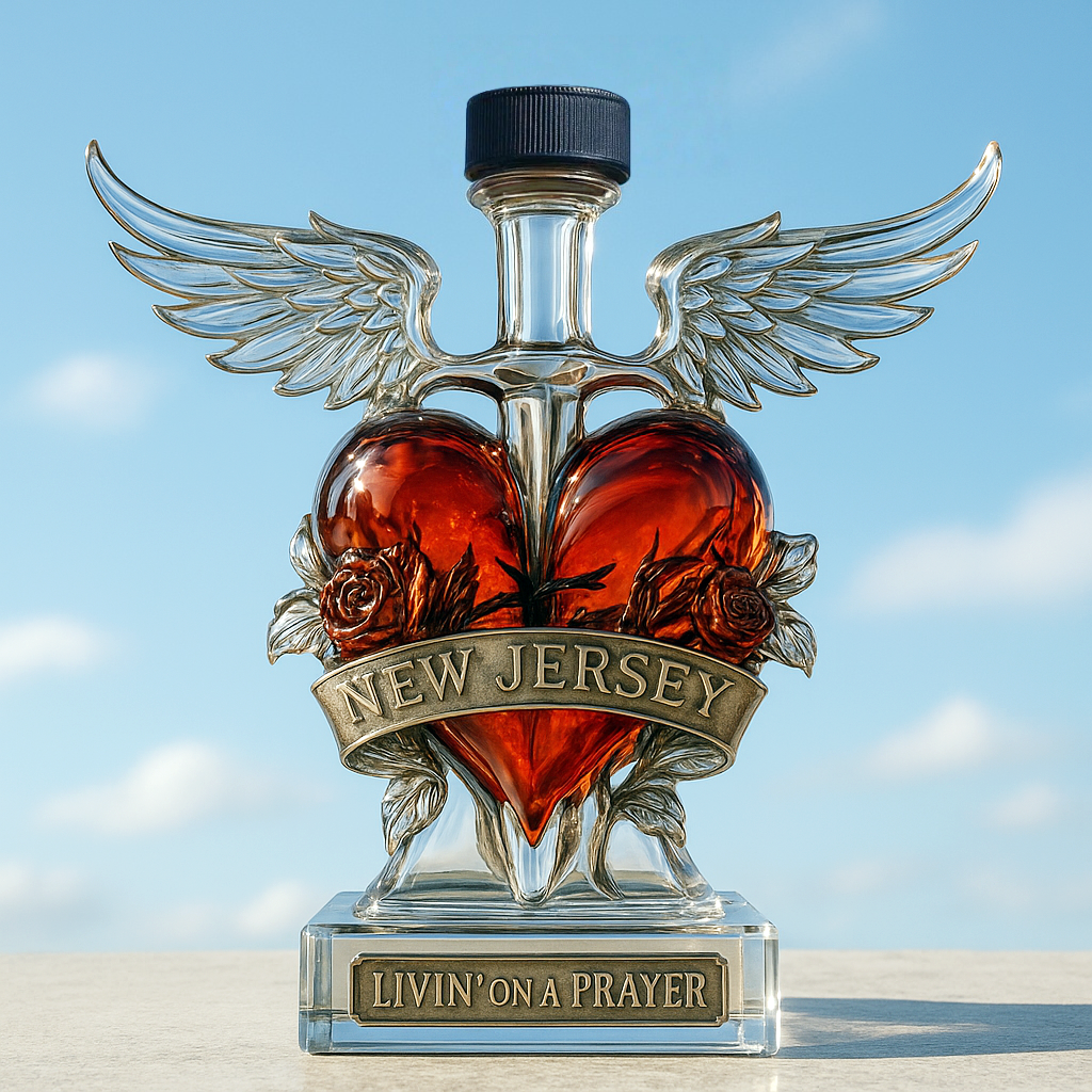 Bon Jovi Whiskey Bottle