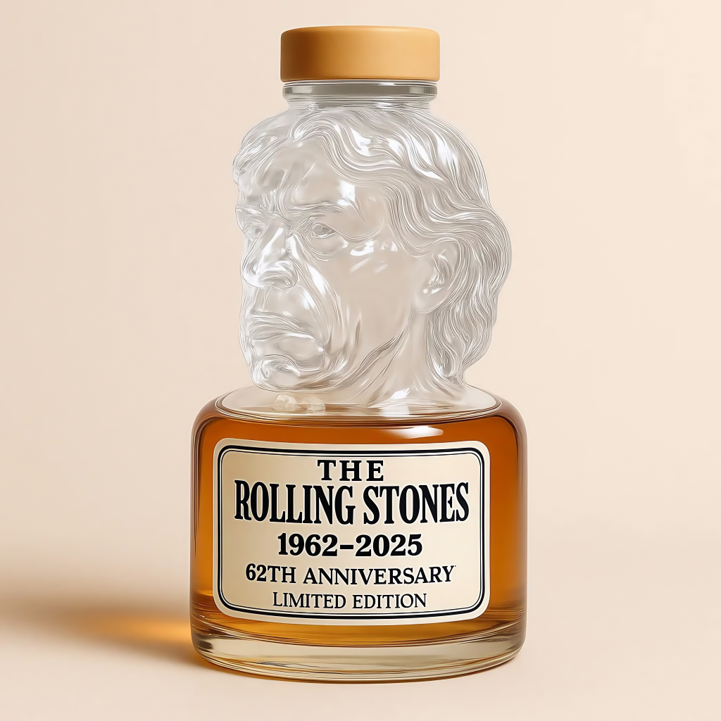 The Rolling Stones 62nd Anniversary Limited Edition Whisky Bottle