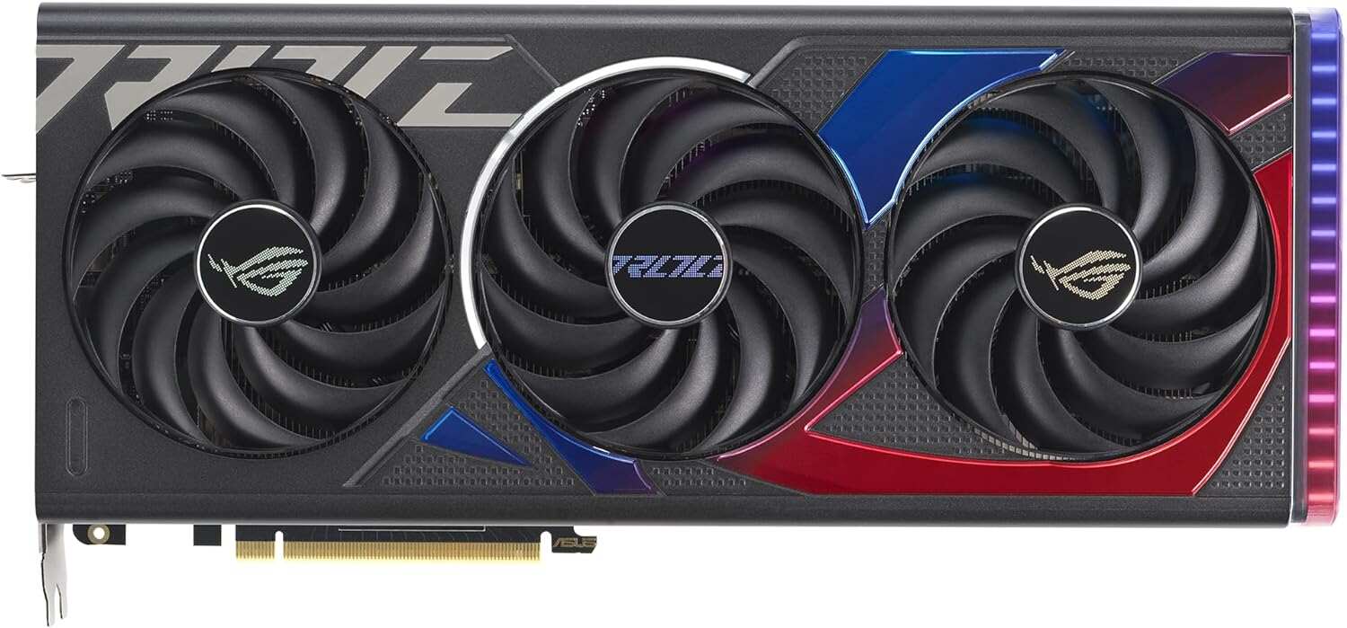 ASUS ROG Strix GeForce RTX™ 4070 OC Edition Gaming Graphics Card (PCIe 4.0, 12GB GDDR6X, DLSS 3, HDMI 2.1, DisplayPort 1.4a)