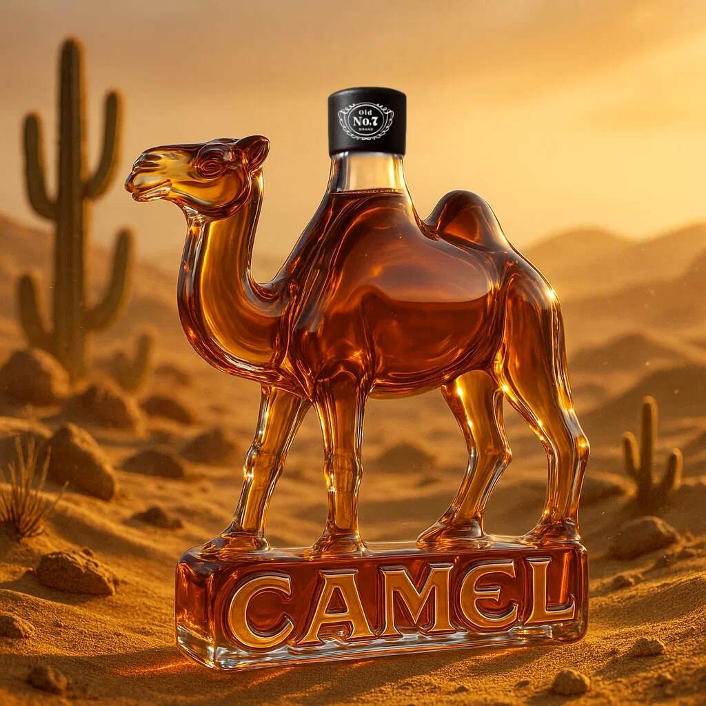 Camel Collector's Edition Whiskey Bottle