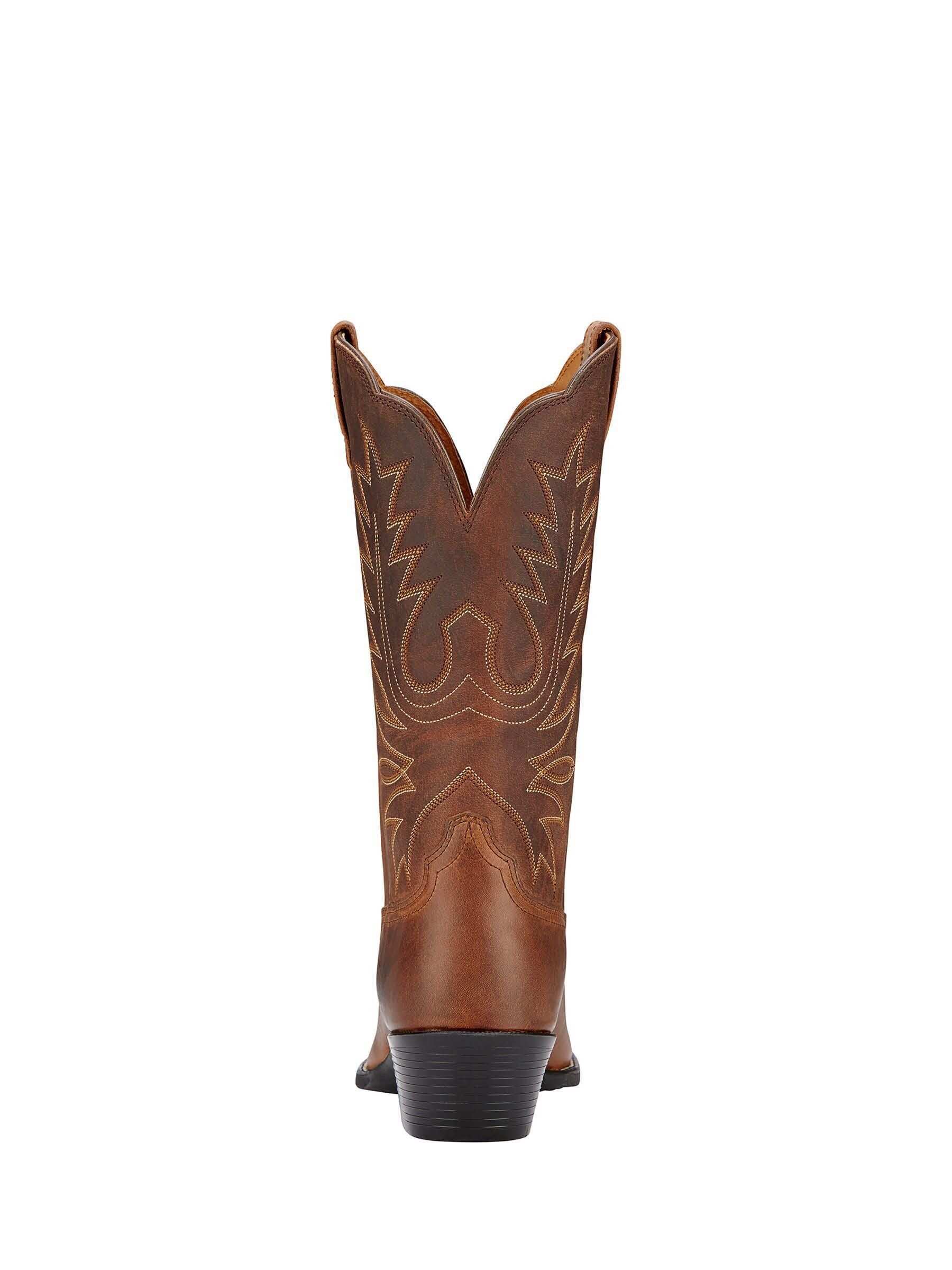 Ariat Brown Ariat Heritage Toe Western Boots