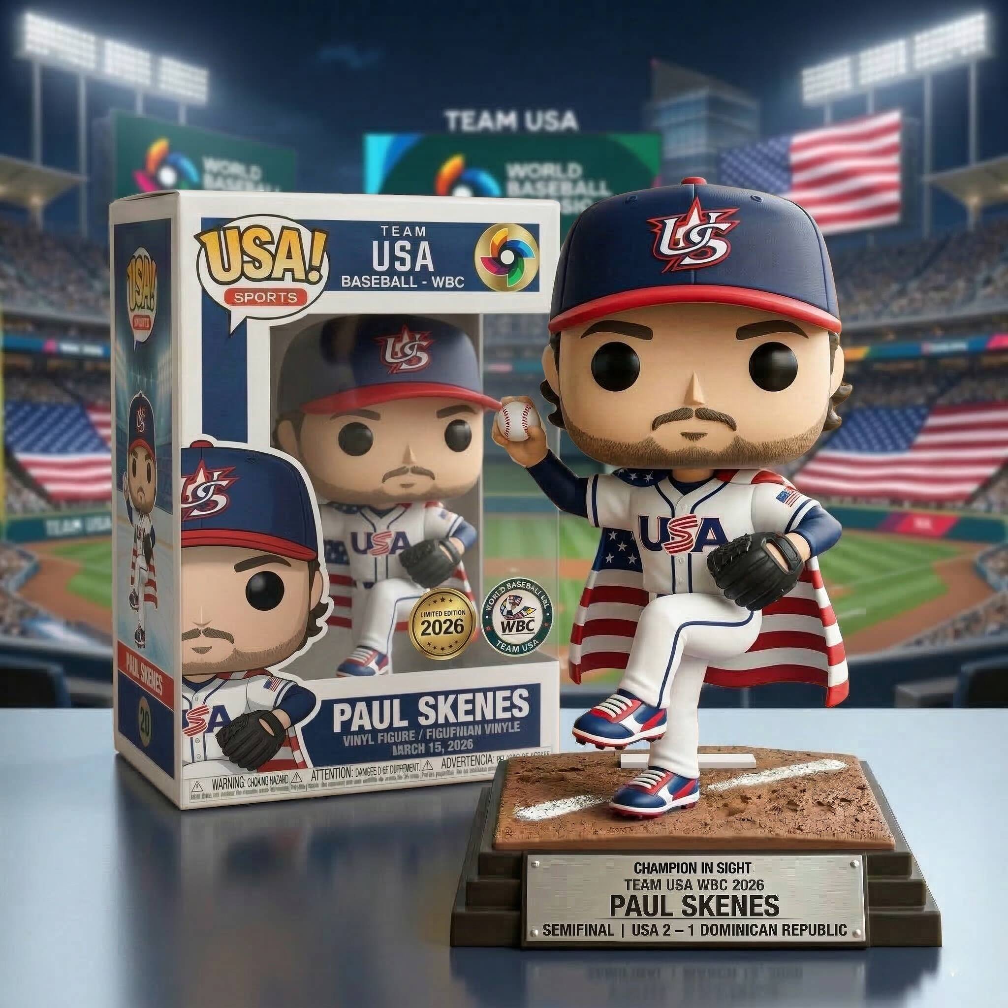 Champion in Sight – Team USA WBC 2026 Collector Series Pop! Figure