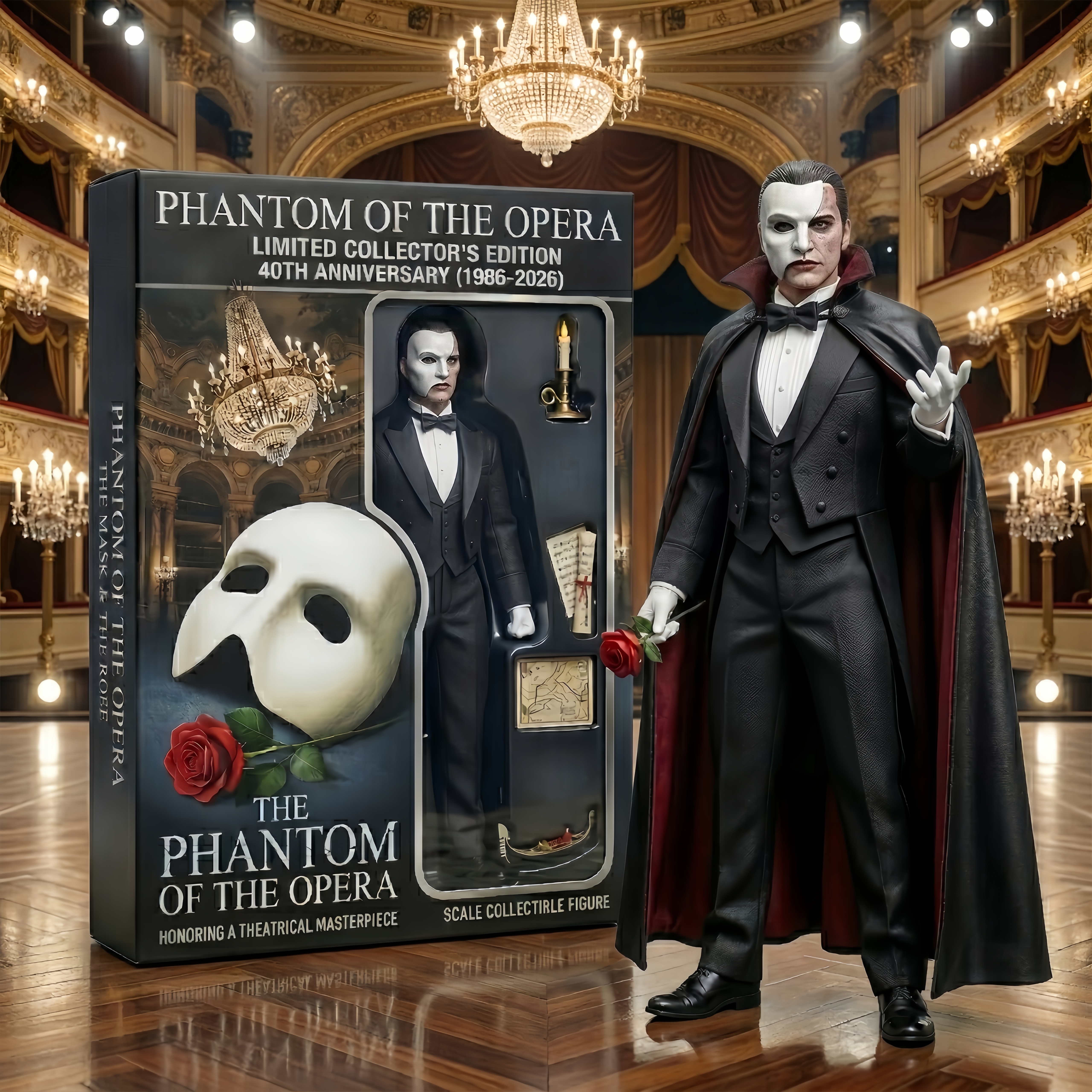 Phantom of the Opera – 40th Anniversary Collectible Figure
