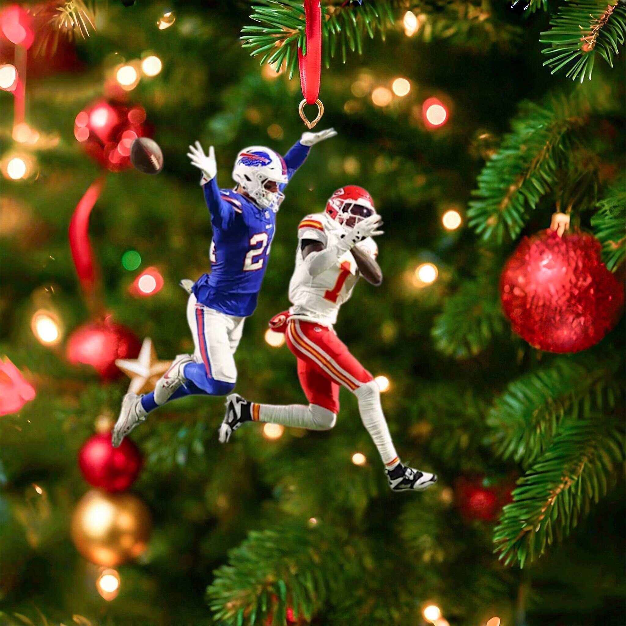 Bills vs. Chiefs Ornament