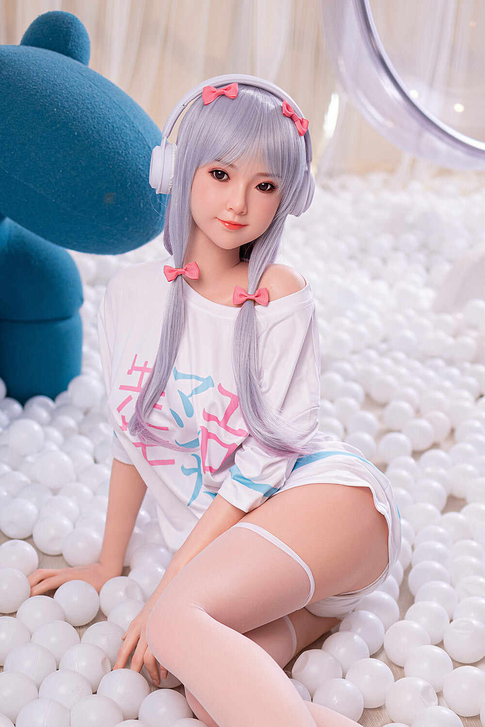 Corrinne 5ft18 / 158cm #30 Head Full Silicone Small Breasts Cute Custom Sex Doll