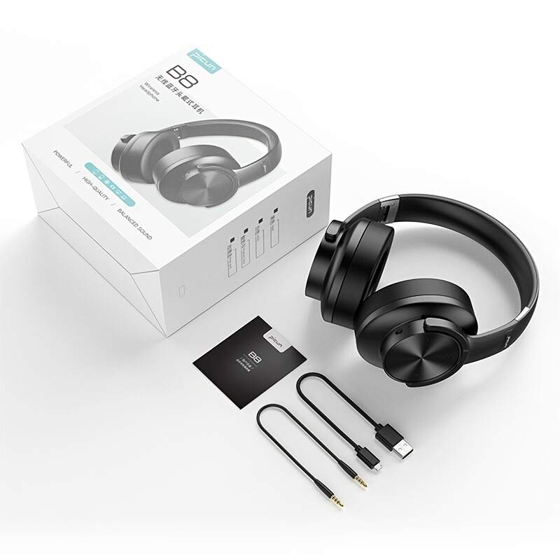 Wireless BT Headphones,HD Stereo Sound Over Ear Headphones With Built-in Microphones, Deep Bass 20 Hours Playtime, Fast Charge BT 5.0 Headset For Adults, School, Travel