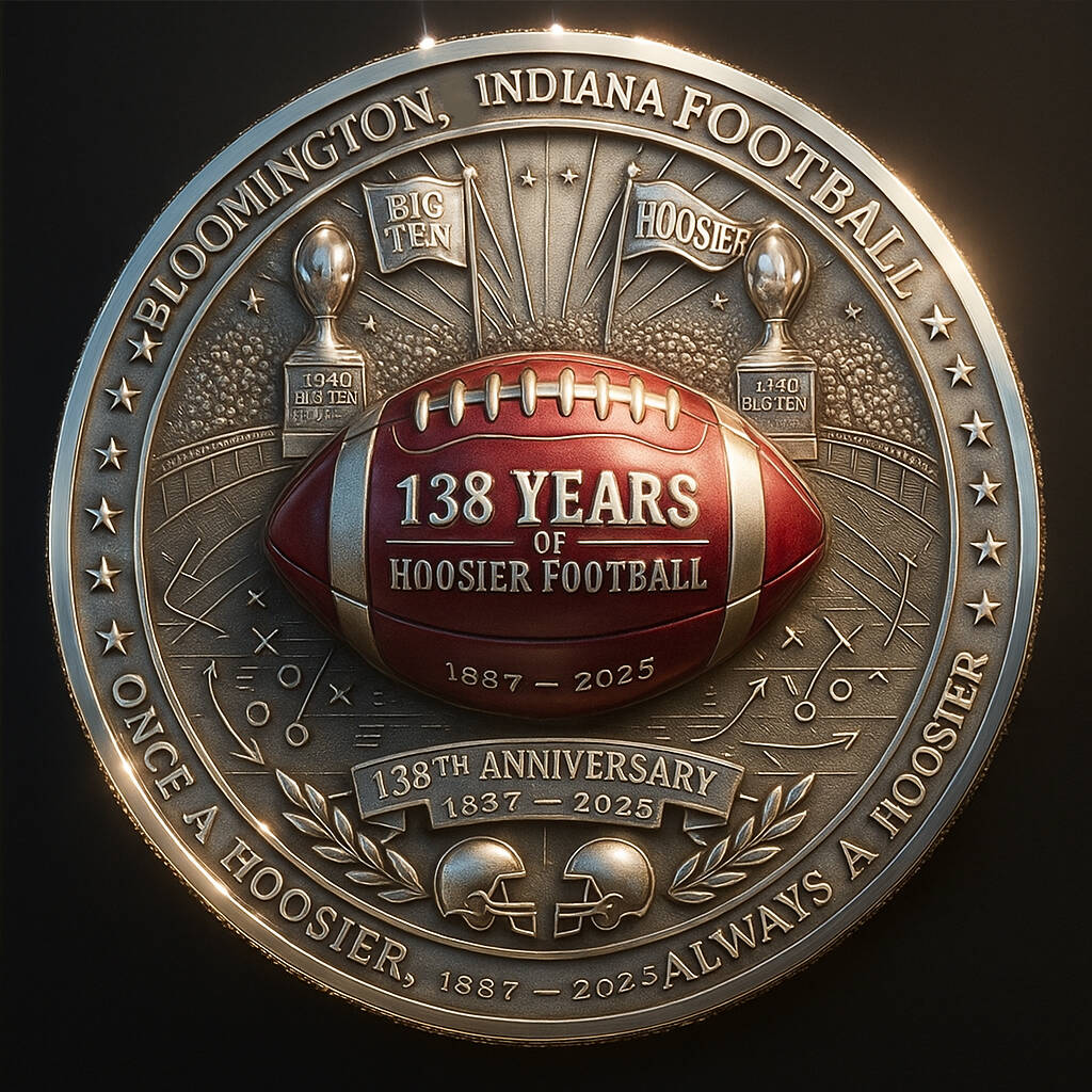 Hoosiers 138th Anniversary Commemorative Coin