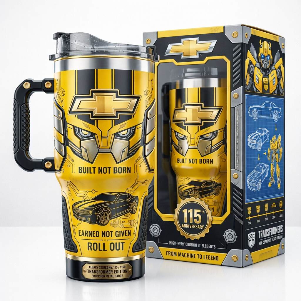 Chevrolet Legacy 115th Anniversary Collector’s Tumbler