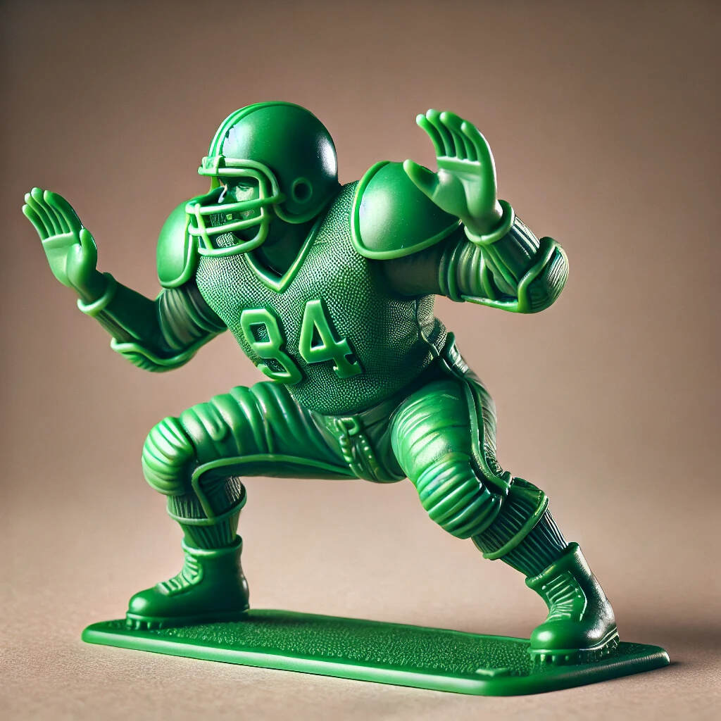 Green Army Men - Football Set