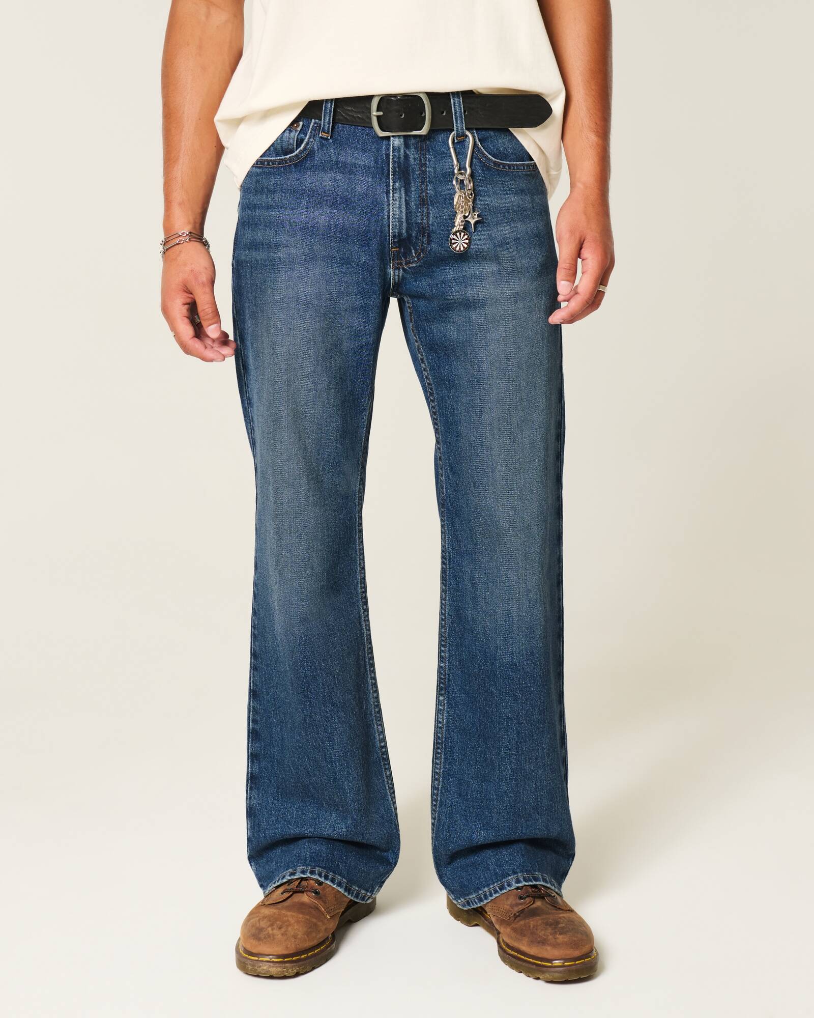 Light Wash Bootcut Jeans