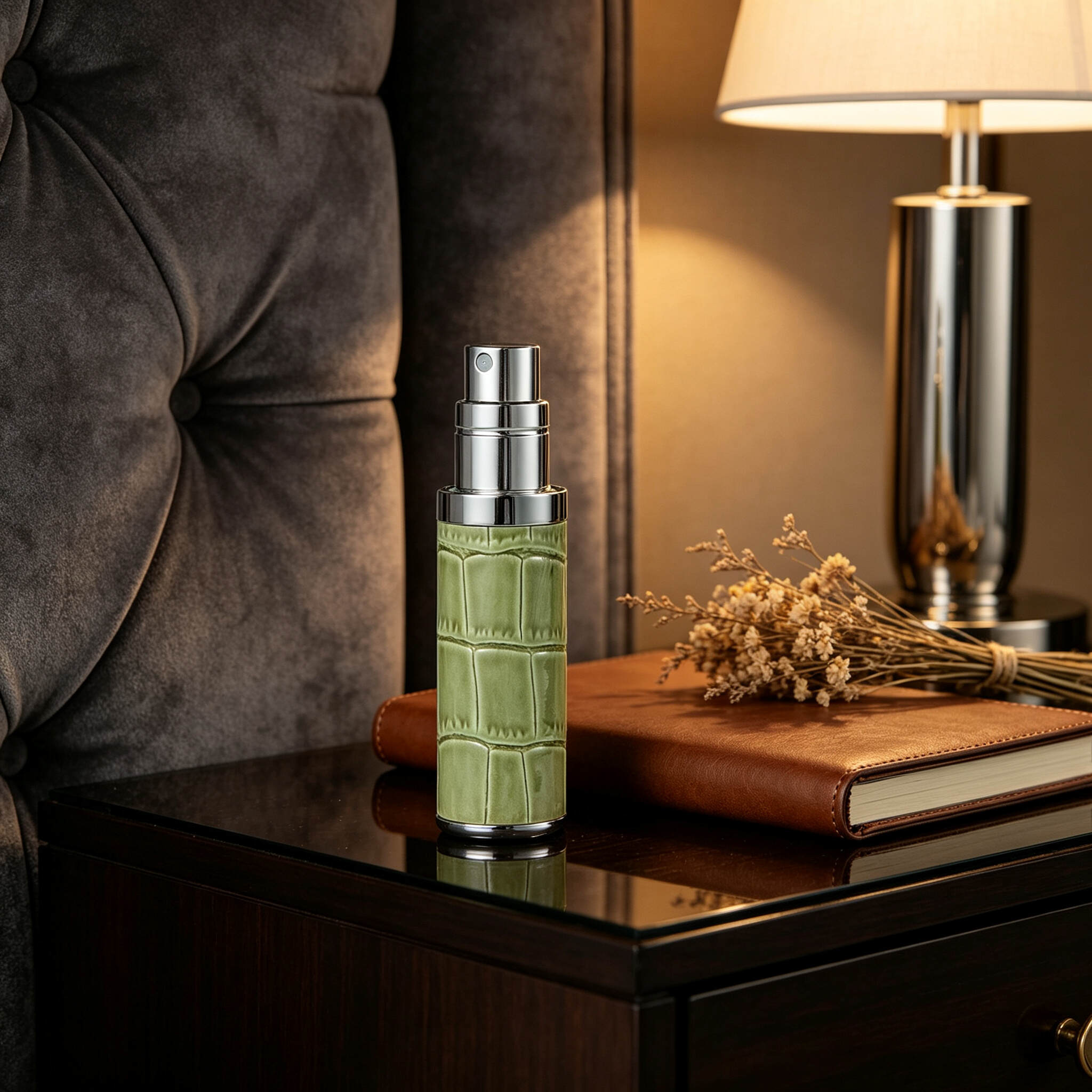 2 Styles Green Refillable Perfume Atomizer