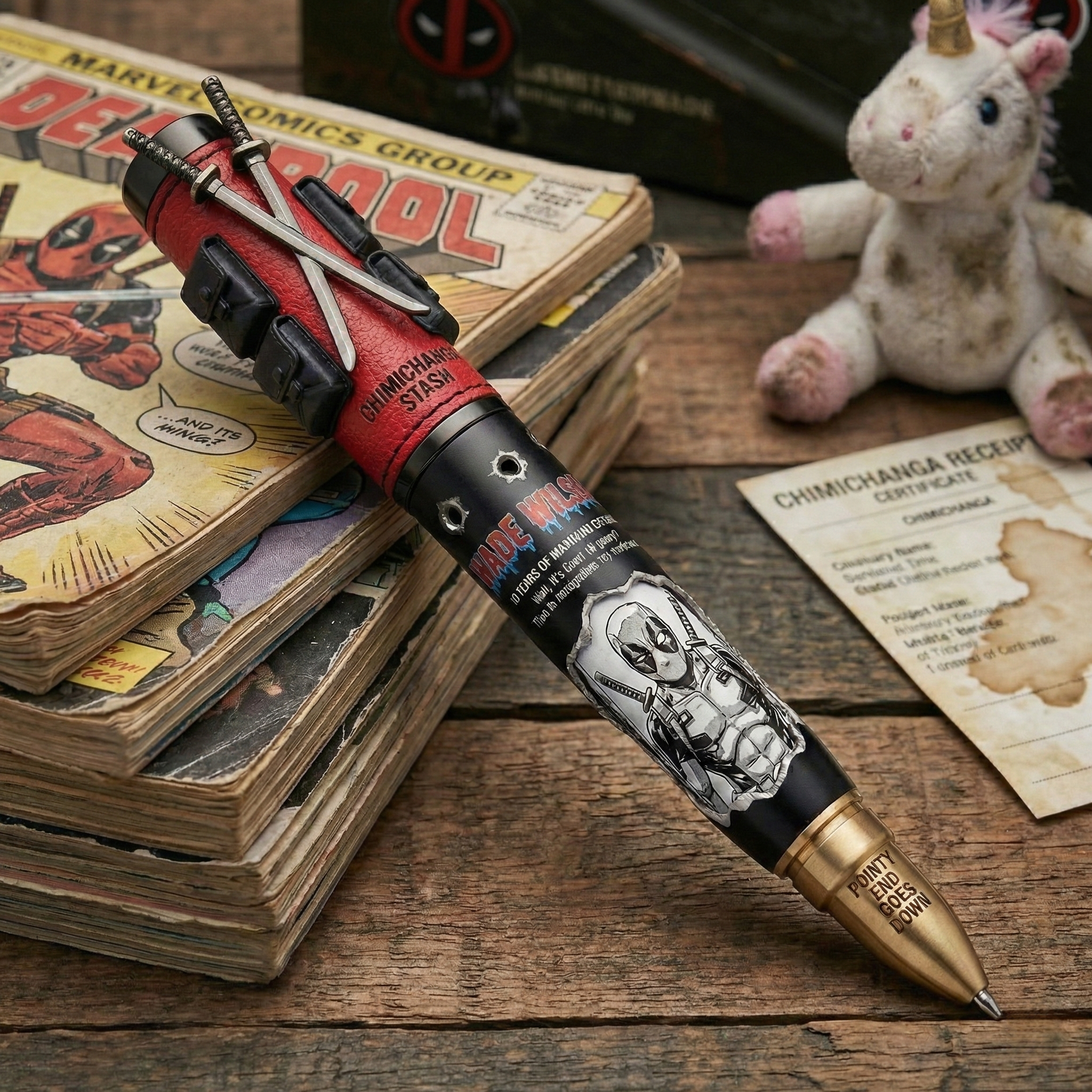 The Merc With A Mouth 10th Anniversary Commemorative Pen