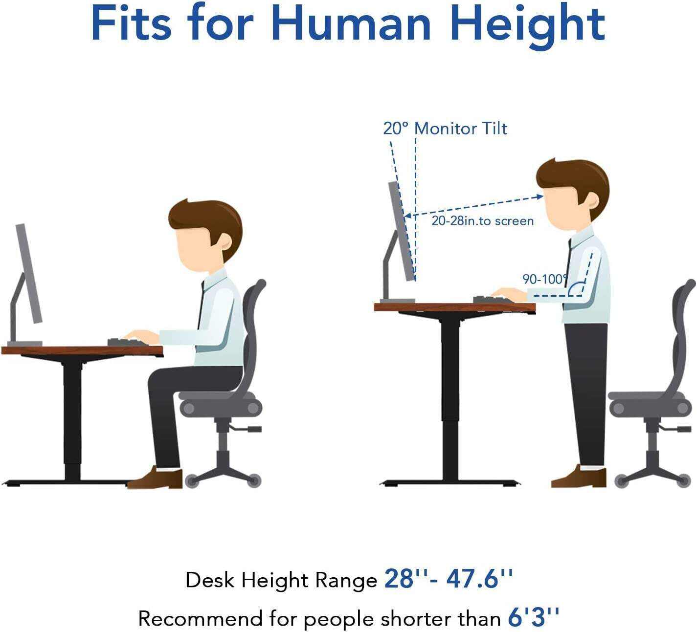 2024 New Electric Lift Computer Desk