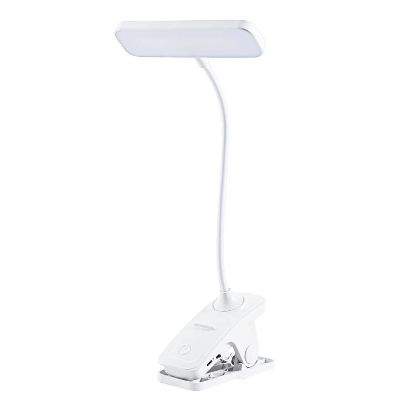 1pc Bedroom Table Lamp, Eye Protection, Clip Type, Suitable For Bedroom Study And Student Dormitory
