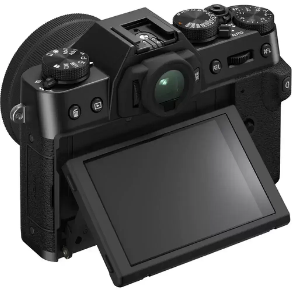 FUJIFILM X-T30 II Mirrorless Digital Camera | Body Only, Black + Cleaning Kit + Memory Card and Case + Screen Protectors + Camera Case + Memory Card Reader + Lens Cap Keeper + Spare Battery and Charger Bundle