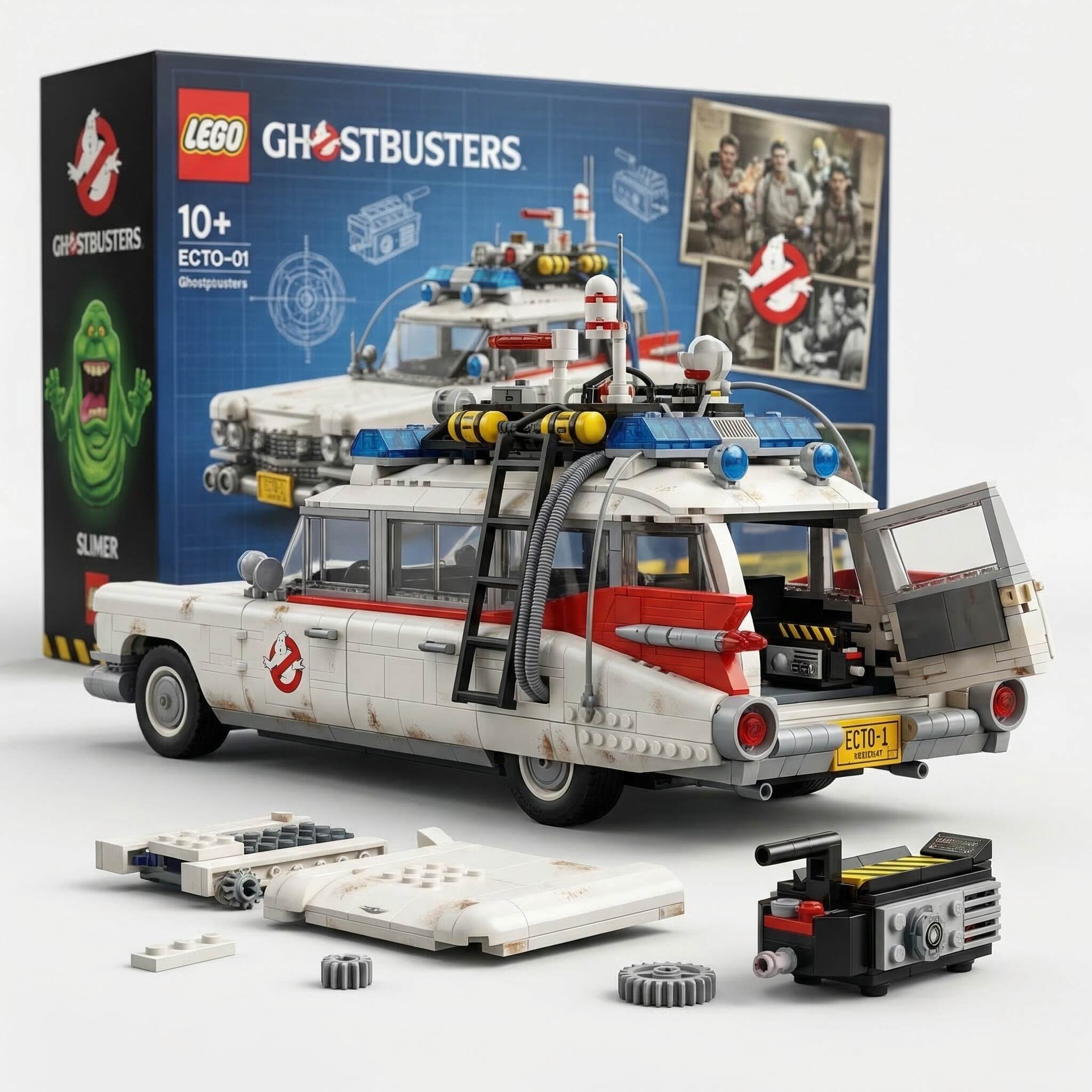 Ghostbusters Build Series – Ecto-1 & Chaos Creatures Collection