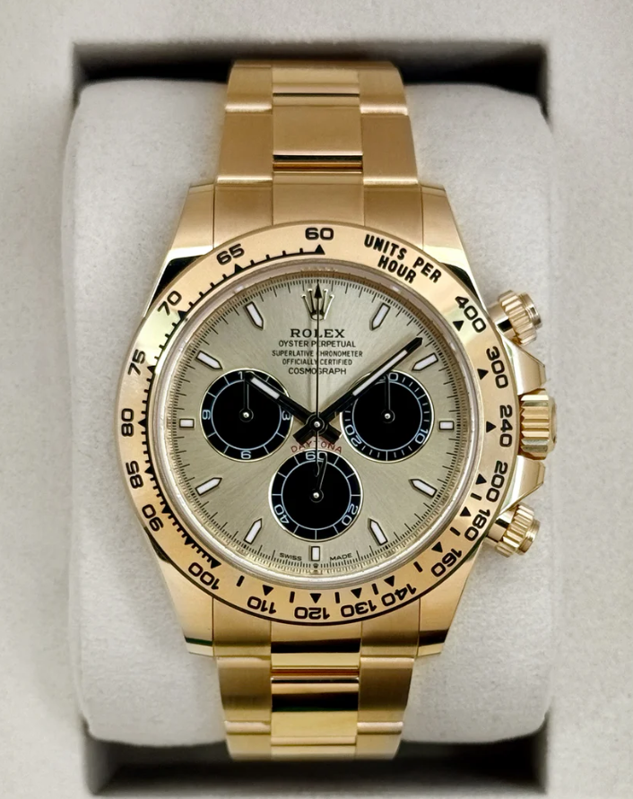NEW 2026 Rolex Daytona 40mm 126508 18K Yellow Gold Champagne 