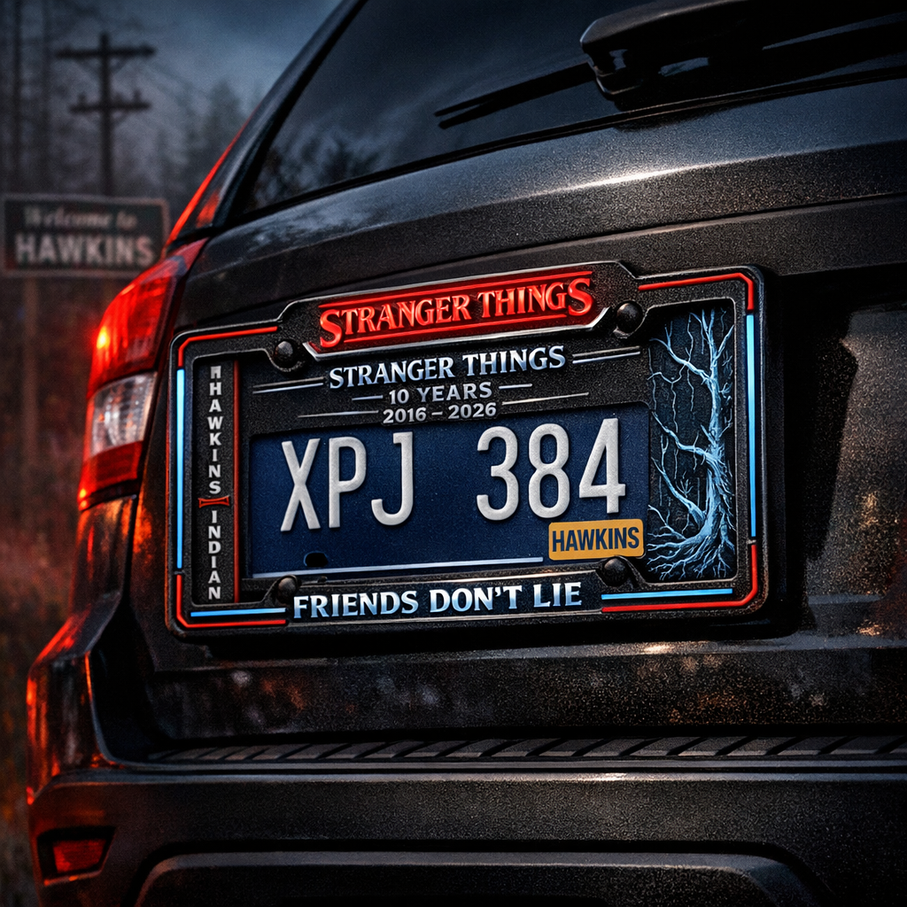 10‑Year Finale License Plate Frame