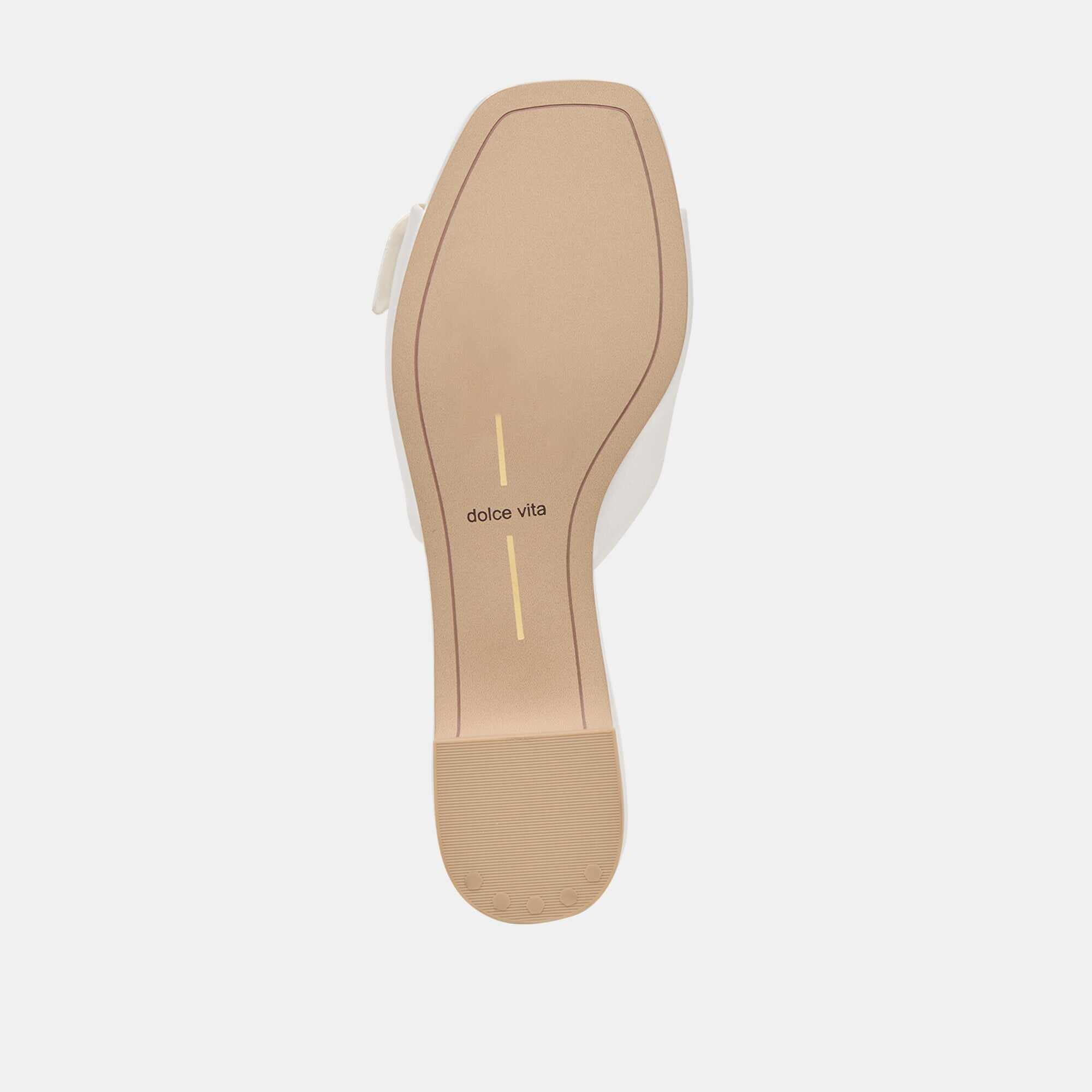 EDINA SANDALS TRUE WHITE SATIN