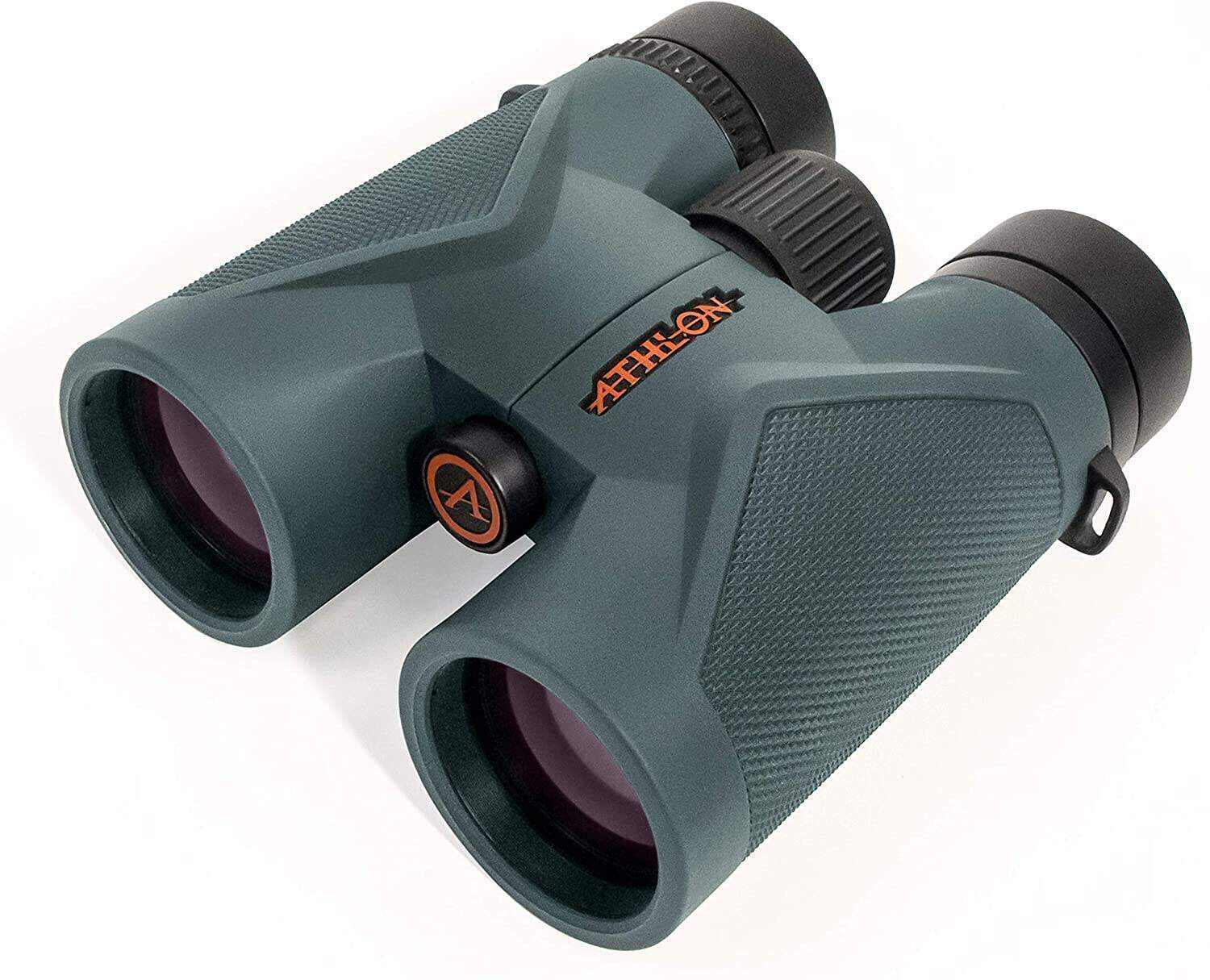 Athlon Optics 10x42 Midas G2 UHD Gray Binoculars with Eye Relief for Adults and Kids, High-Powered Binoculars for Hunting, Birdwatching, and More