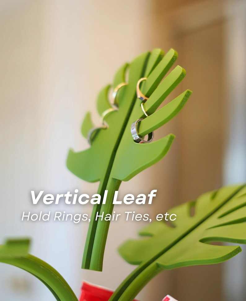 Mirror Monstera Organizer