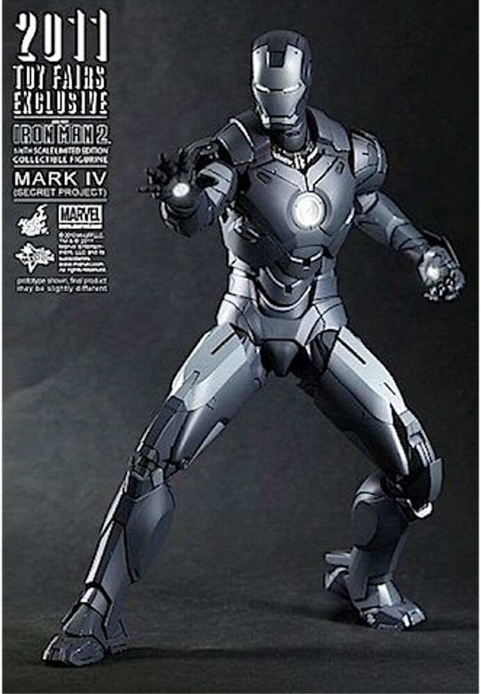 Hot Toys Sideshow SDCC Marvel Iron Man Mark IV Secret Project Figure