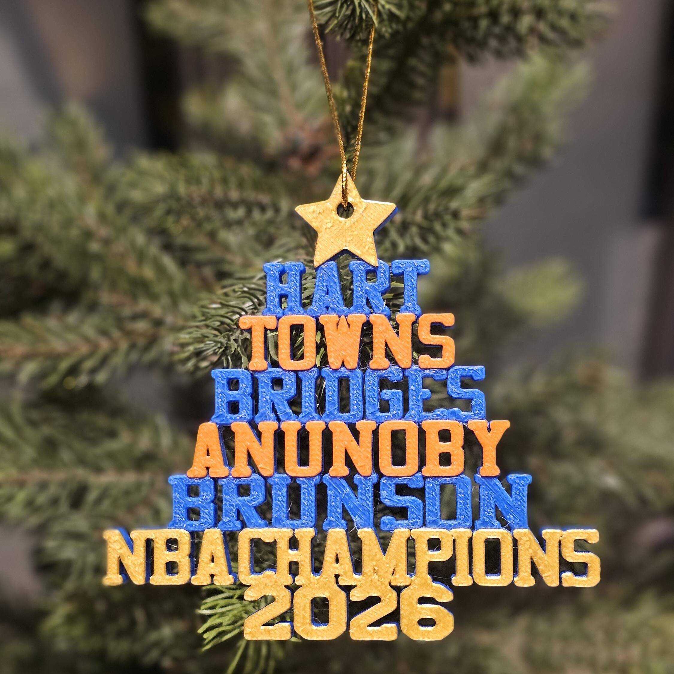 New York K Championship 2026 Ornament