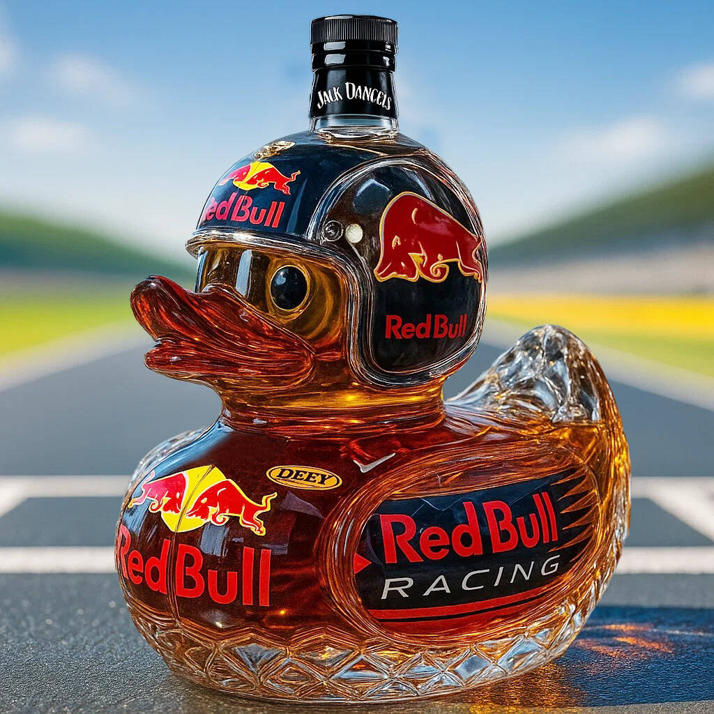 F1 Duck Whisky Bottle