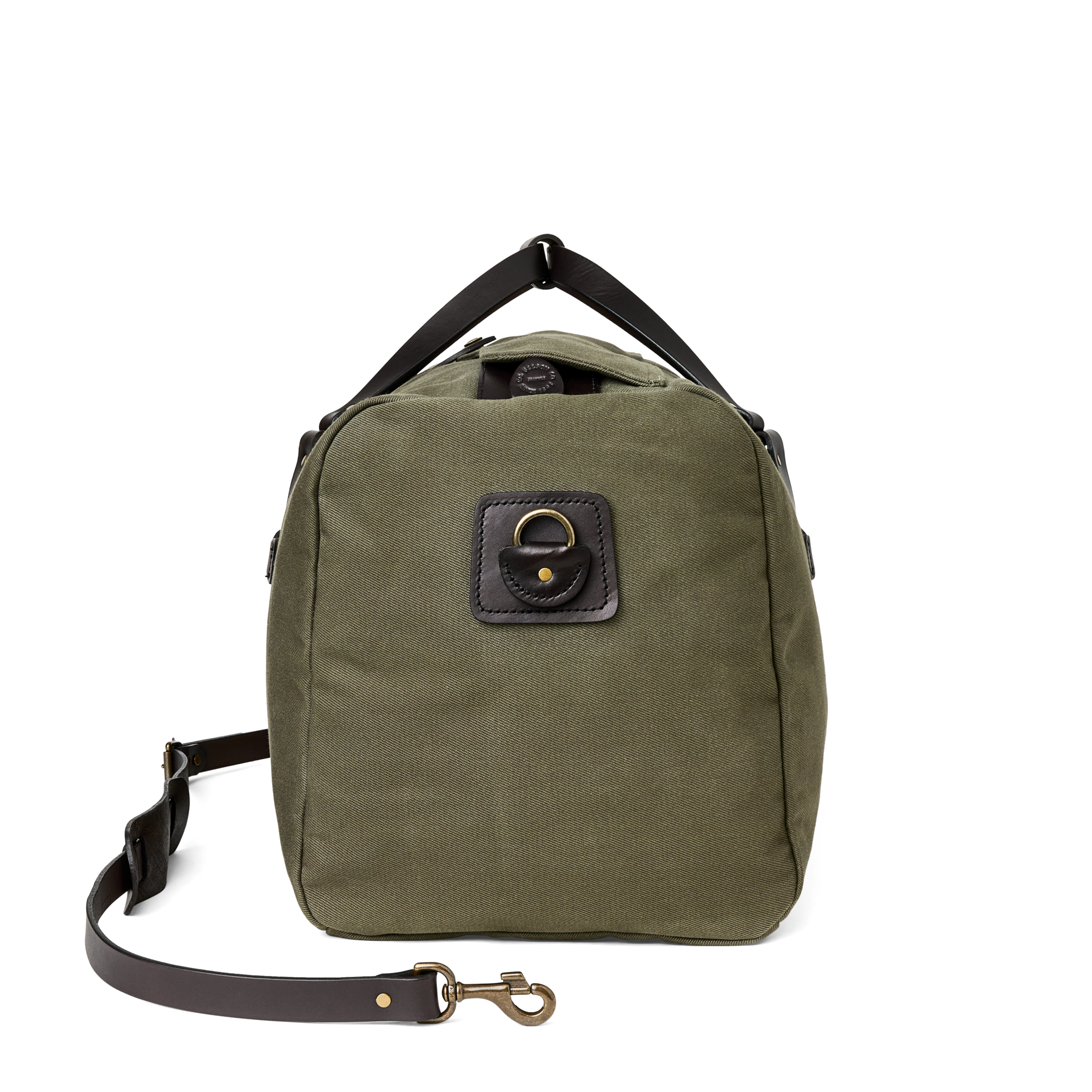 Large Rugged Twill Duffle Bag - Otter Green