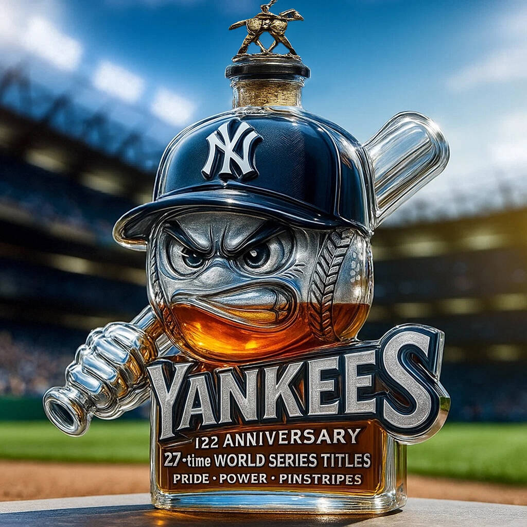 New York Yankees Limited Edition Honor Whisky Bottle