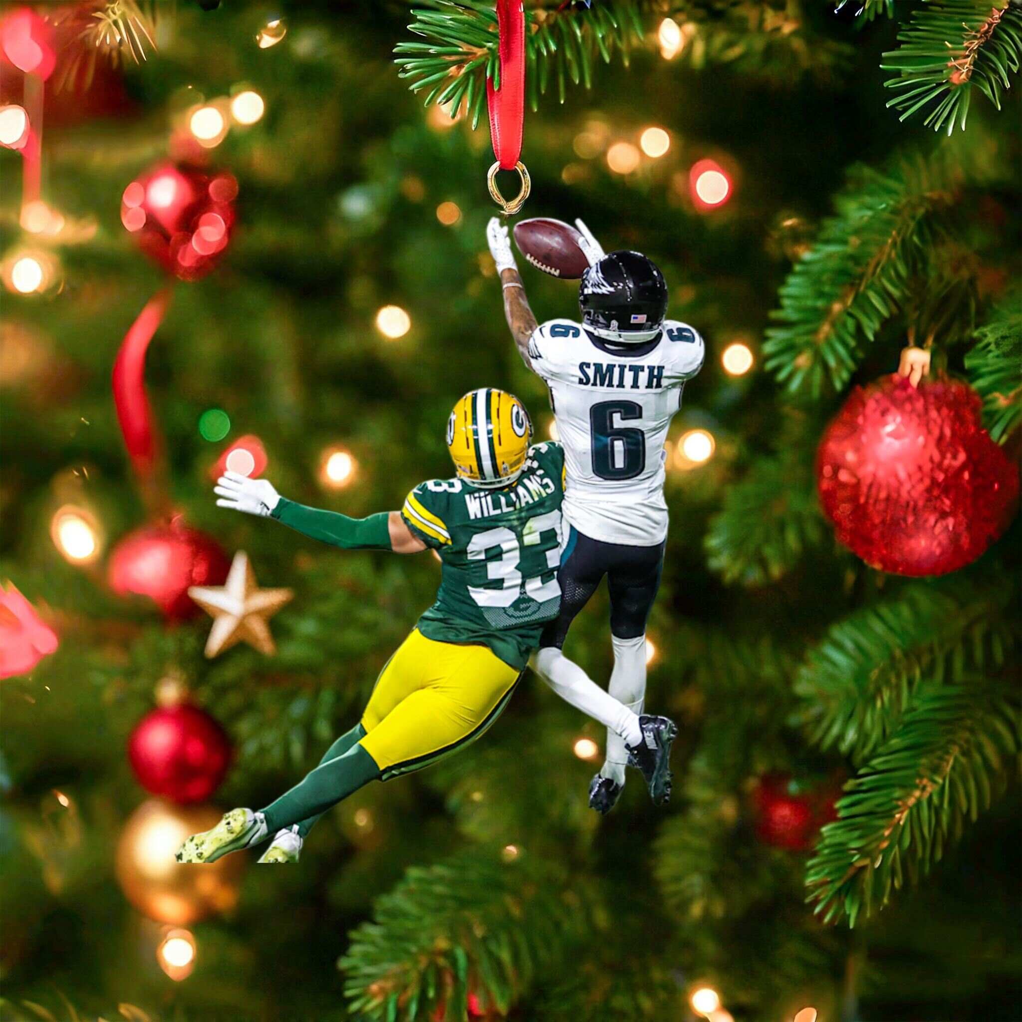 Eagles vs. Packers Ornament