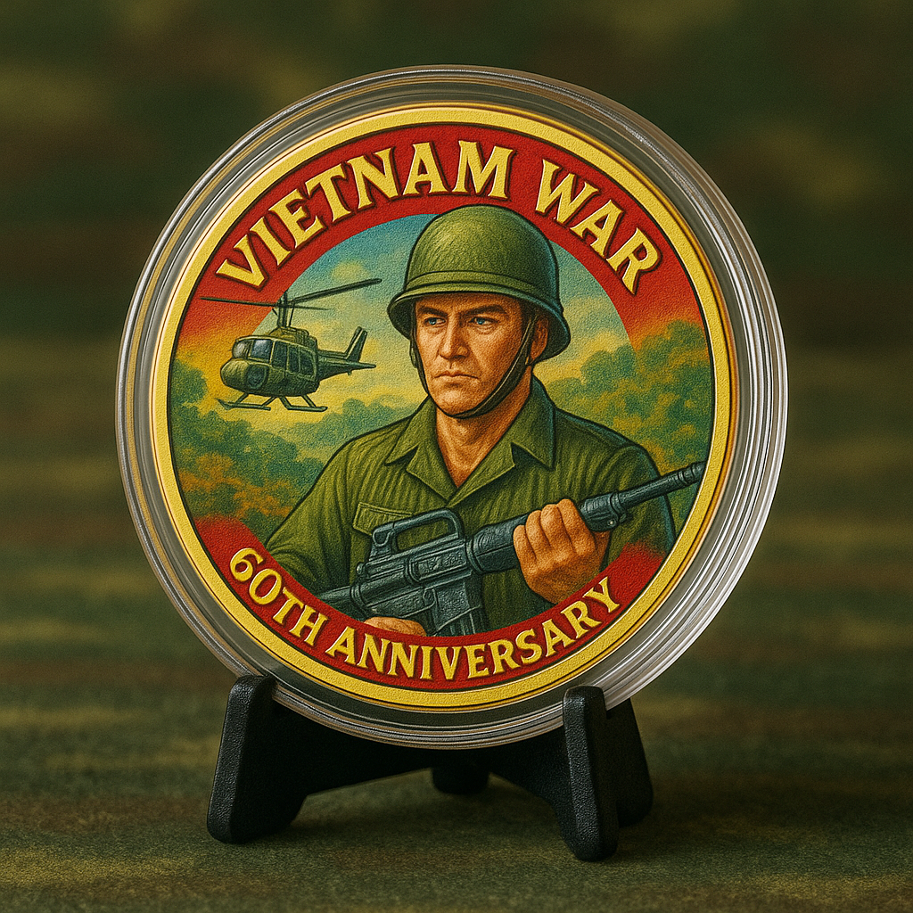 Vietnam War 60th Anniversary Commemorative Coin