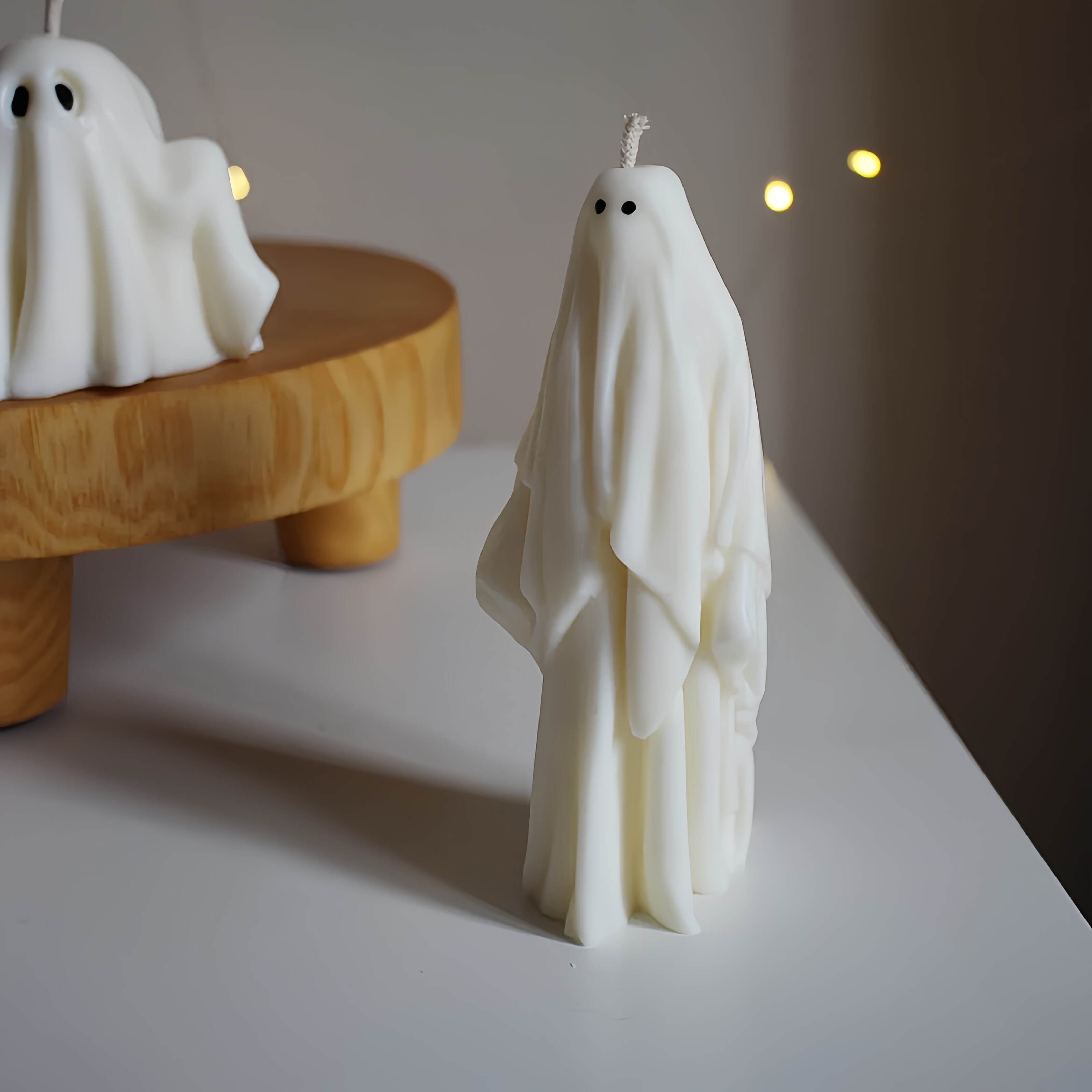 Halloween Cute Ghost Candles