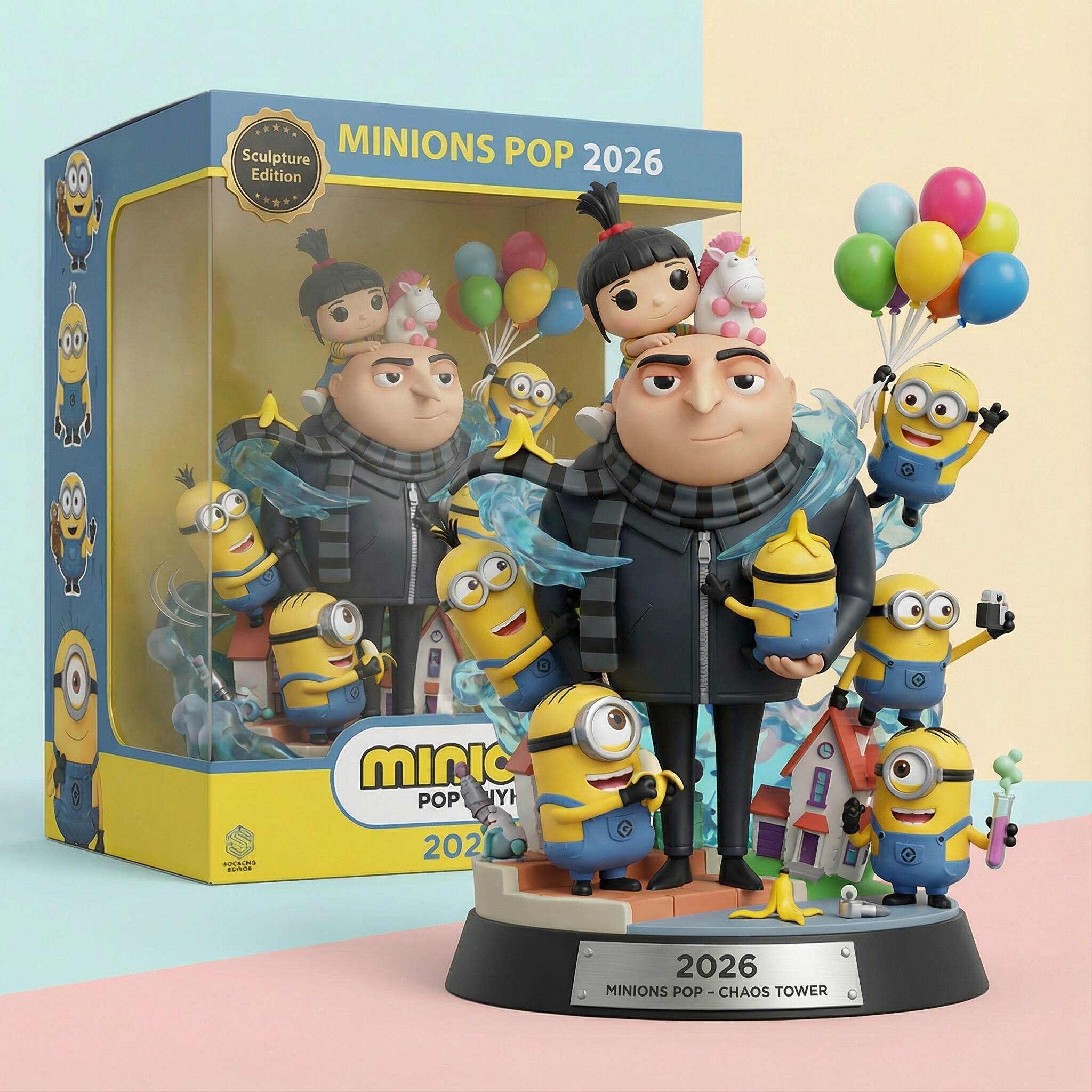 Despicable Me · Minions Fun Tower POP Figure 2026