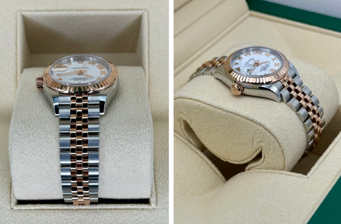 NEW 2025 Rolex Lady-Datejust 28mm 279171 Jubilee White Dial