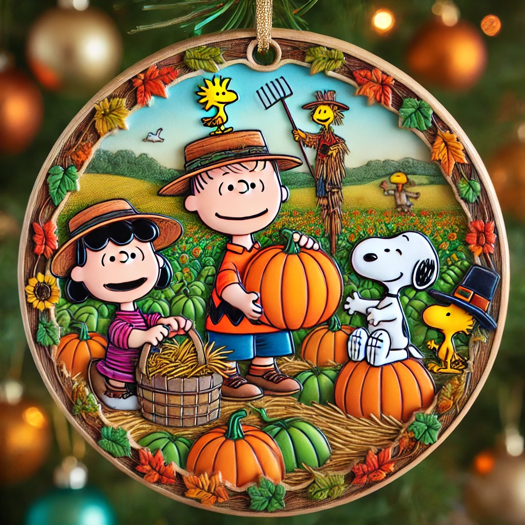 Happy Thanksgiving Ornament