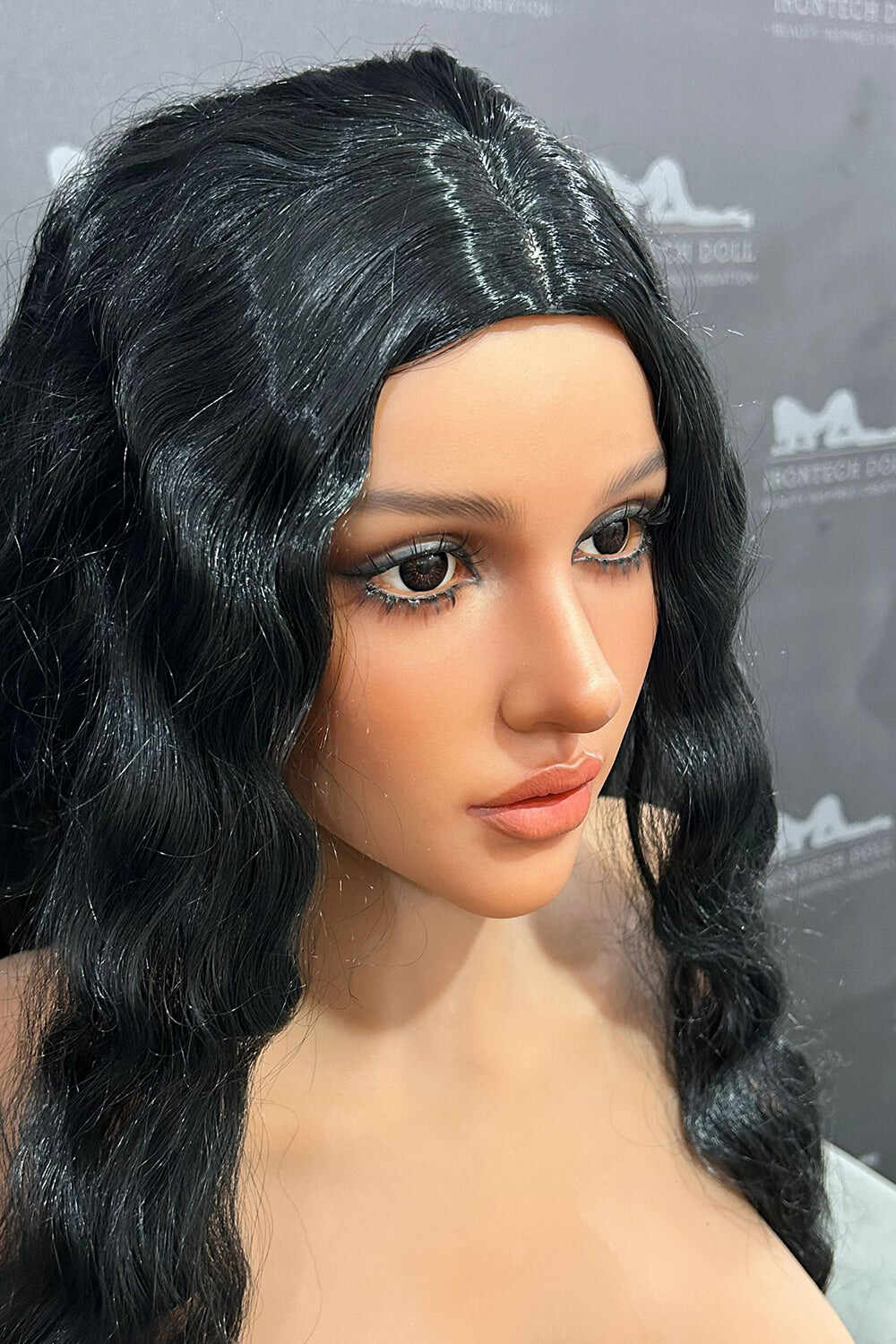 EU Stock - Viv 5.21ft/ 159cm #SG2/SG3 TPE Dark Tanned Realistic Big Breasts Sexy Adult Sex Doll