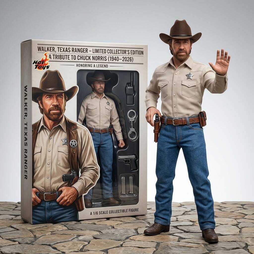 THE WAY OF THE DRAGON Chuck Norris Hot Toys 1:6 Scale Collectible Figure
