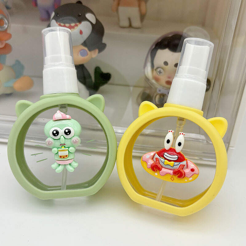 Cute Cat Ear Mini Spray Bottle With Cartoon Pattern