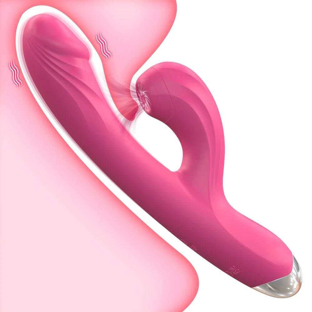 Rabbit Sucker G-Spot Vibrator – 20 Modes, Clit & Vagina Stimulator