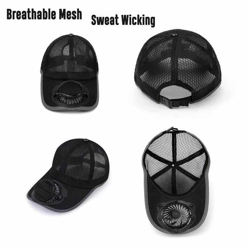 🔥Essential for high temperatures-🧢Stay Cool Under the Sun — Without Holding a Fan