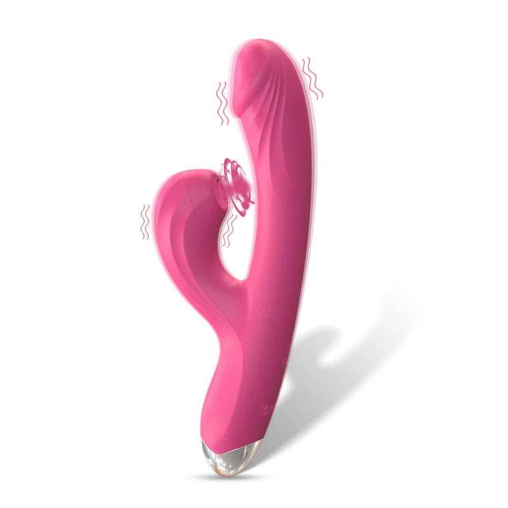 Rabbit Sucker G-Spot Vibrator – 20 Modes, Clit & Vagina Stimulator