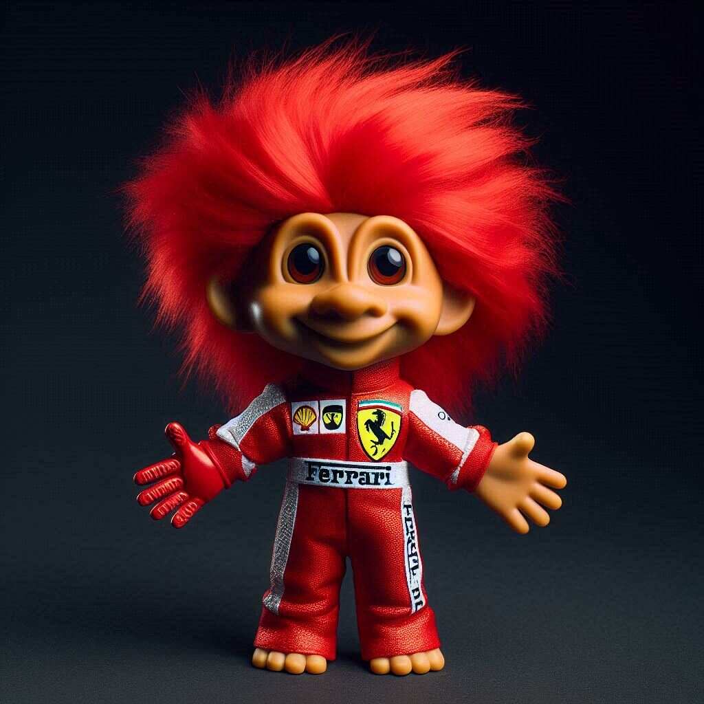 F1 troll dolls