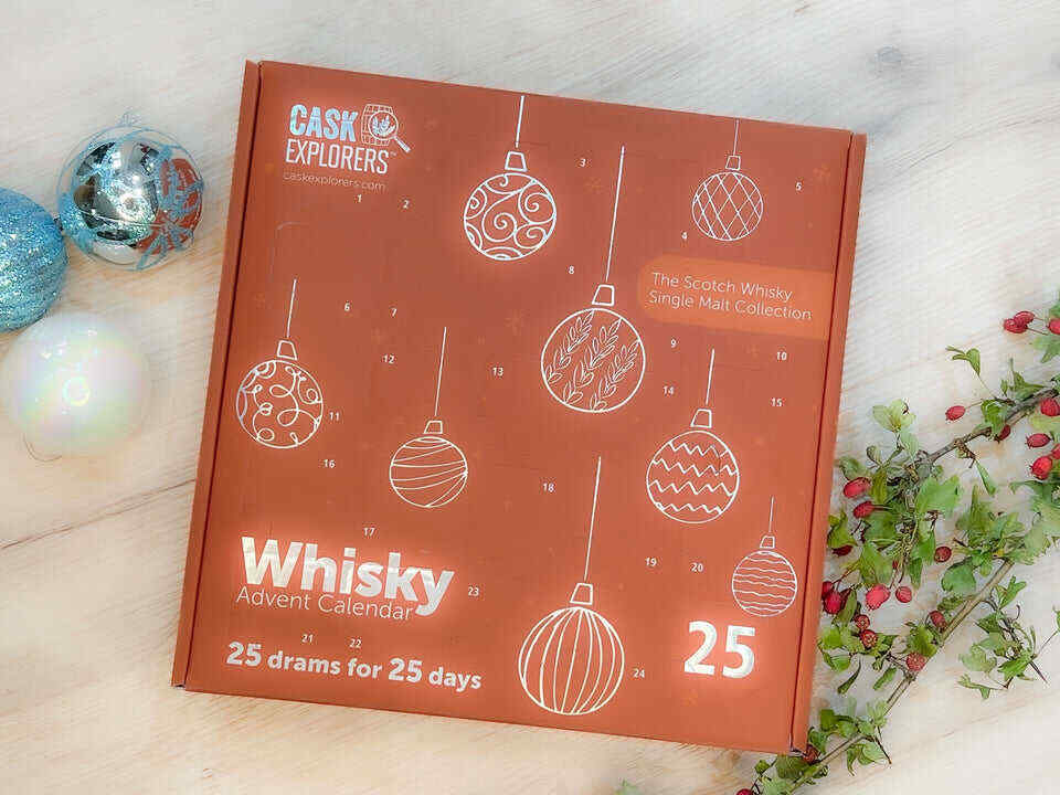 Scotch Whisky Advent Calendar - The Single Malt Collection - Aanythingby Clearance