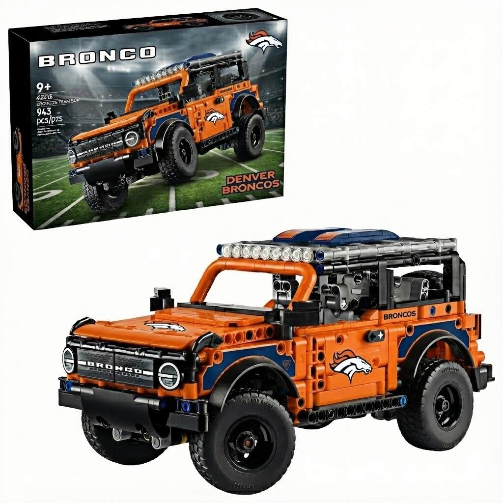 American Pro Football  × Bronco 60th Anniversary Collector Brick Set