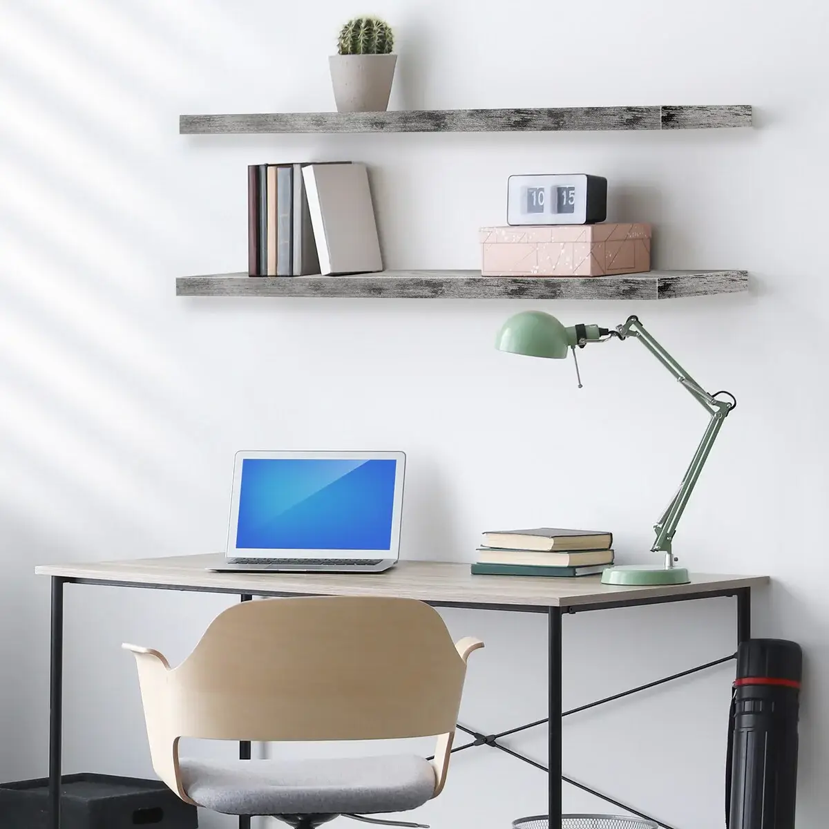 Sorbus Long Floating Shelves for Wall Set of 2 - 35
