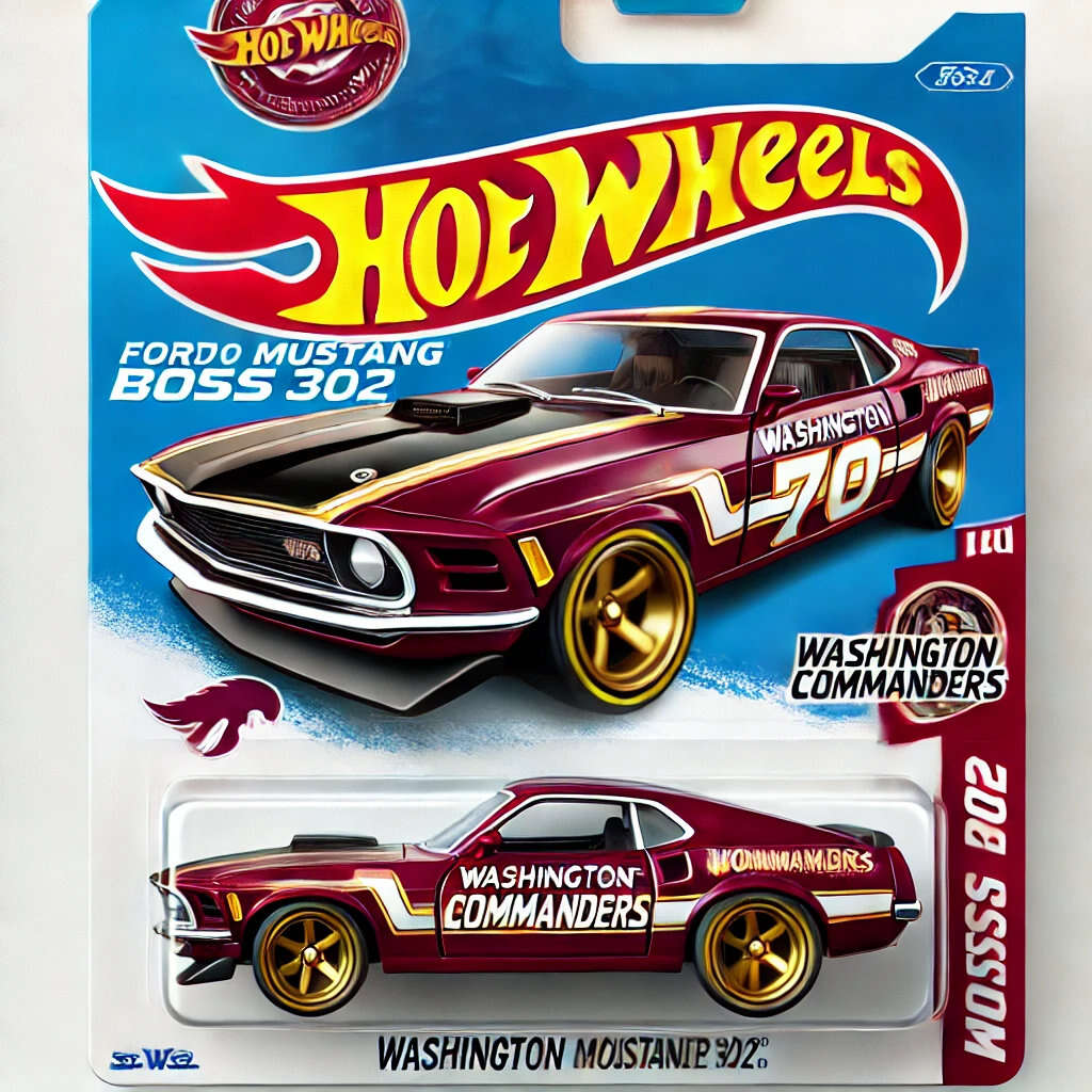 Hot Wheels NFL Team '70 Mustang