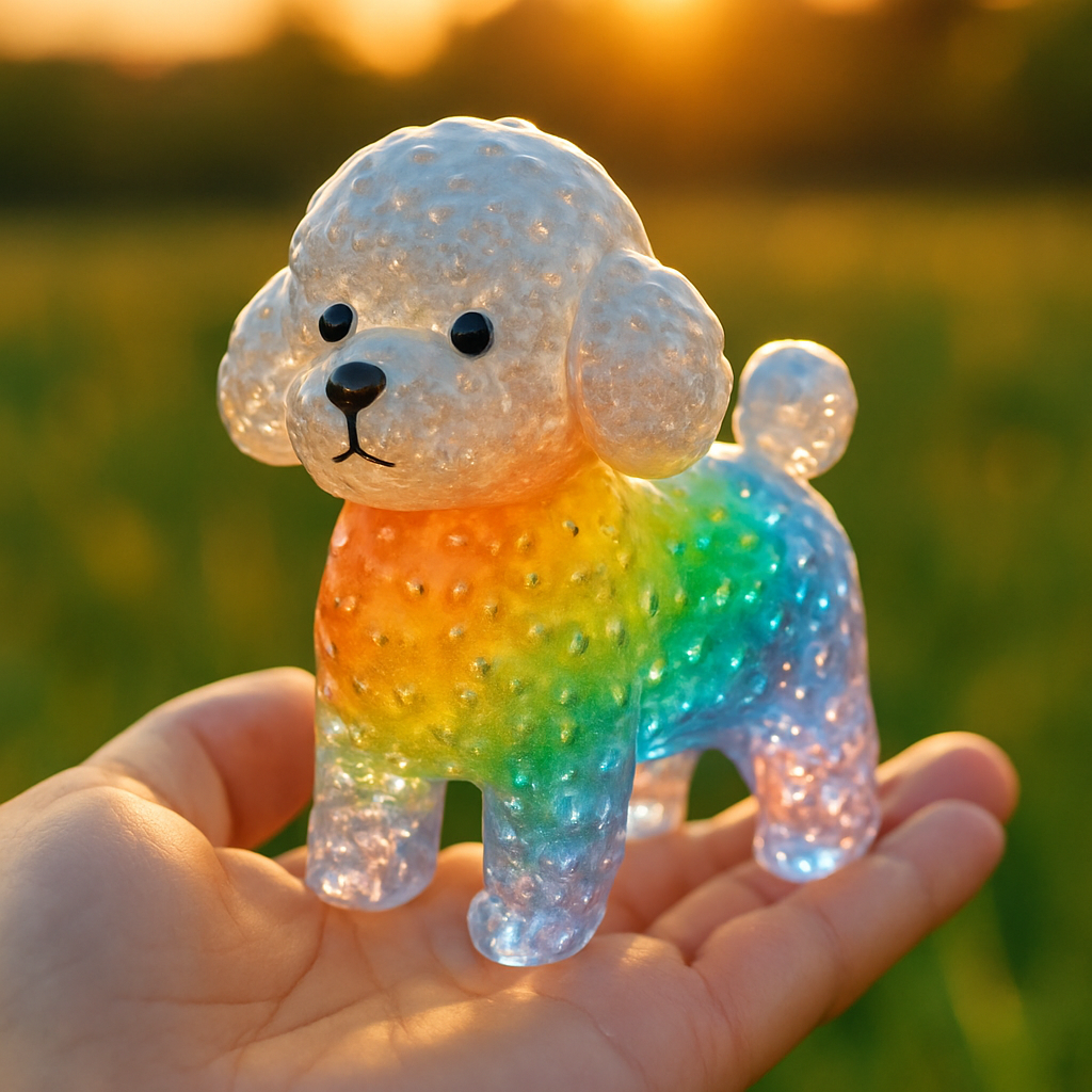 Rainbow PawPal Crystal Munchkin Decorations